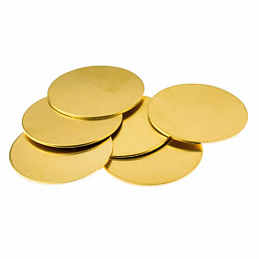 Купить диск из золота ЗлМ 75 1 мм в Новосибирске