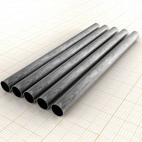 Купить стальную цельнотянутую трубу бесшовную 09г2с 100x5,5 мм в Новосибирске