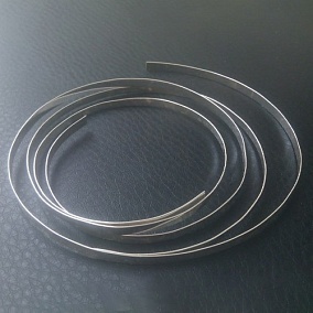 Купить серебряную ленту СрЗл70-30 0,3 мм в Новосибирске